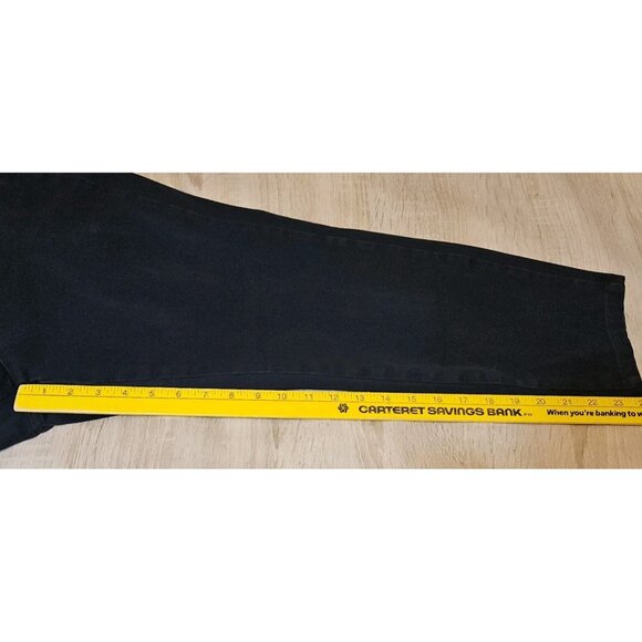 J Jill Denim Womens Plus Size 16 Premium Flexe High Rise Leggings Capris Black - Picture 8 of 8